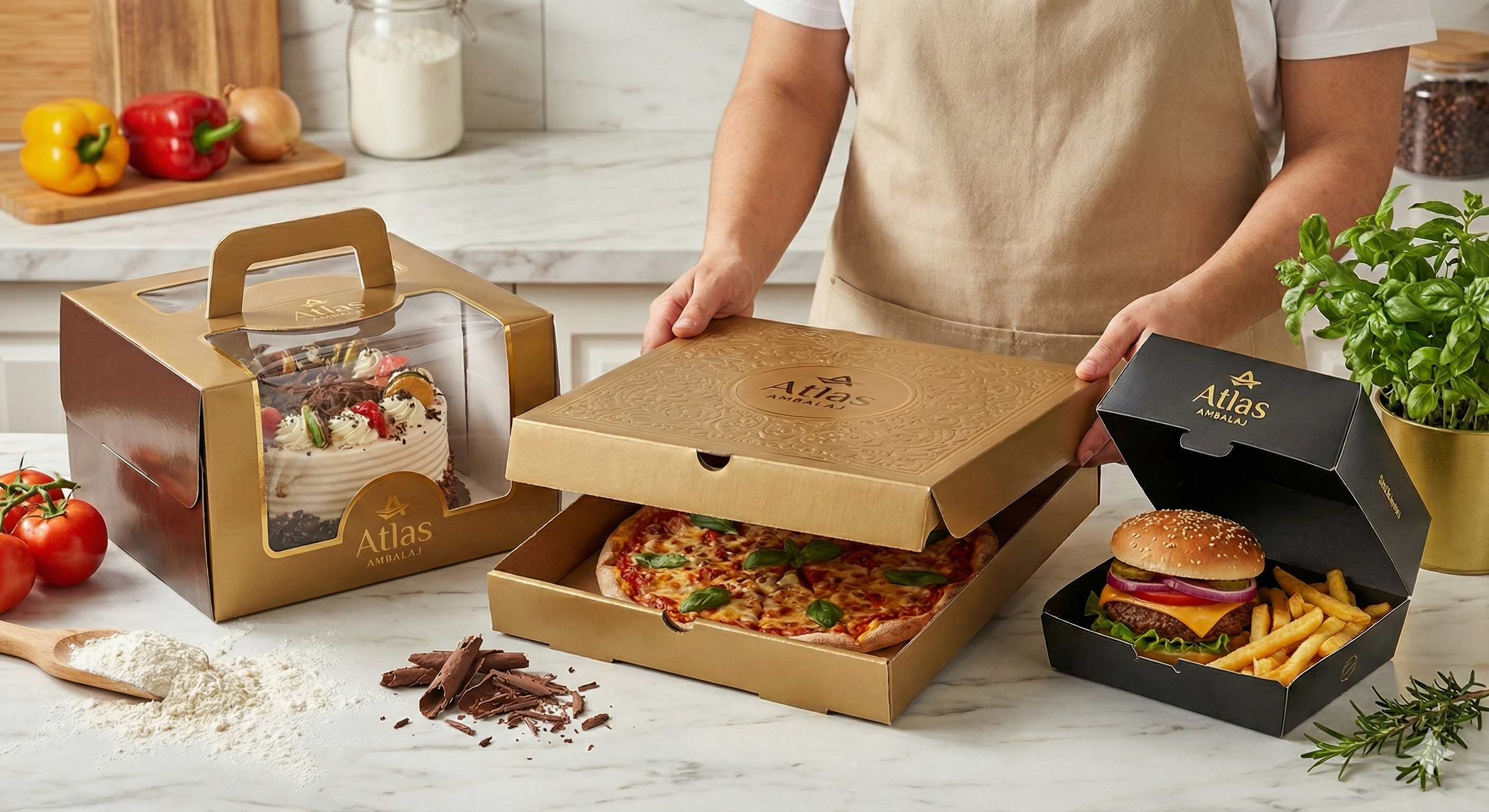 Gıda ve Pastane Kutuları